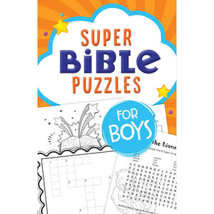 Super Bible Puzzles for Boys - Eden Lifestyle