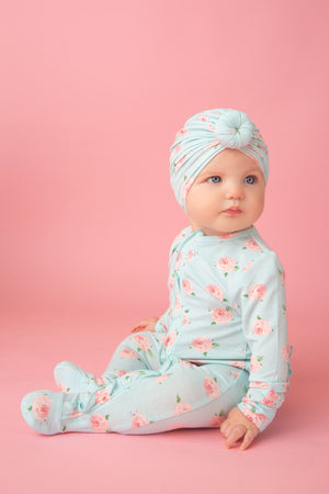 Angel Dear, Baby Girl Apparel - Rompers,  Angel Dear Zipper Footie in Petite Rose