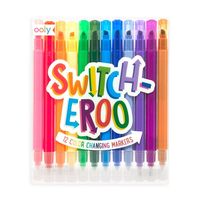 Ooly, Gifts - Kids Misc,  Switch-eroo Color Changing Markers