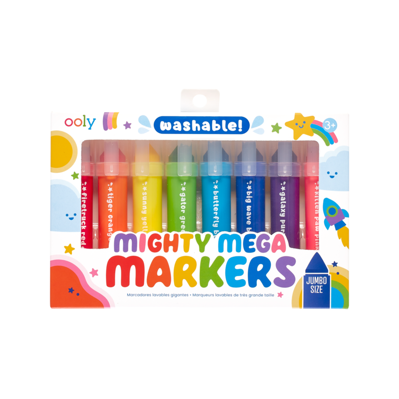 Mighty Mega Markers - Set of 8 - Eden Lifestyle