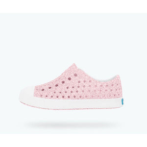 Native, Shoes - Girl,  Native Jefferson Bling - Milk Pink Bling