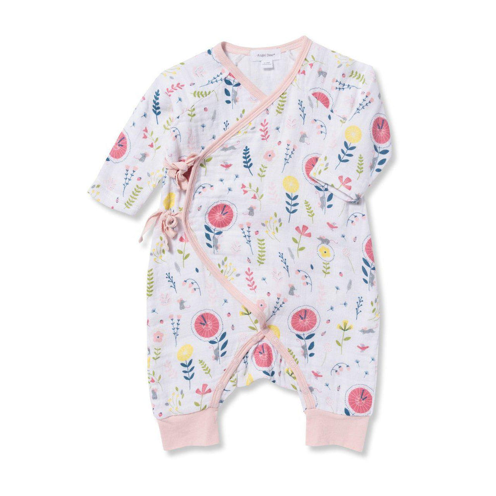 Angel Dear, Baby Girl Apparel - Rompers,  Angel Dear H.D.D Wrap Coverall