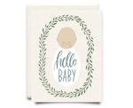 Hello Baby Greeting Card - Eden Lifestyle