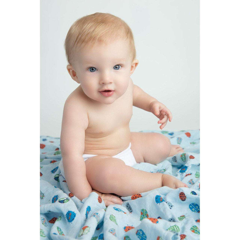 Angel Dear, Baby - Blankets,  Angel Dear Lovely Bugs Swaddle Blanket