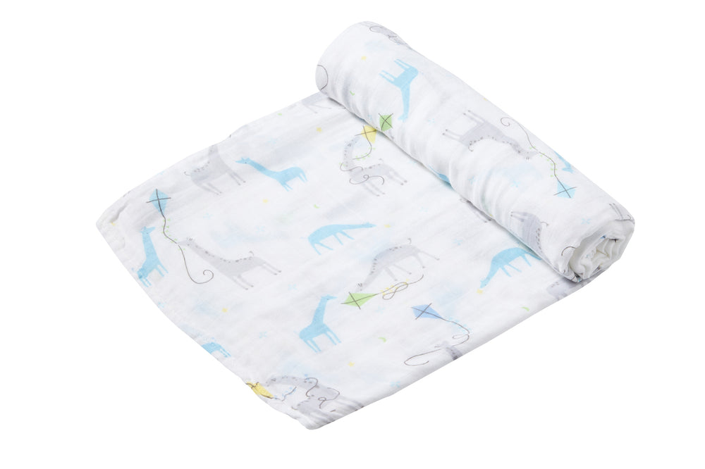 Angel Dear, Baby - Swaddles,  Angel Dear Giraffe with Kites Swaddle Blanket