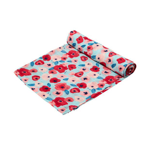 Angel Dear, Baby - Swaddles,  Poppies Swaddle Blanket