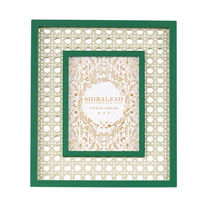Green Lattice Picture Frame - Eden Lifestyle