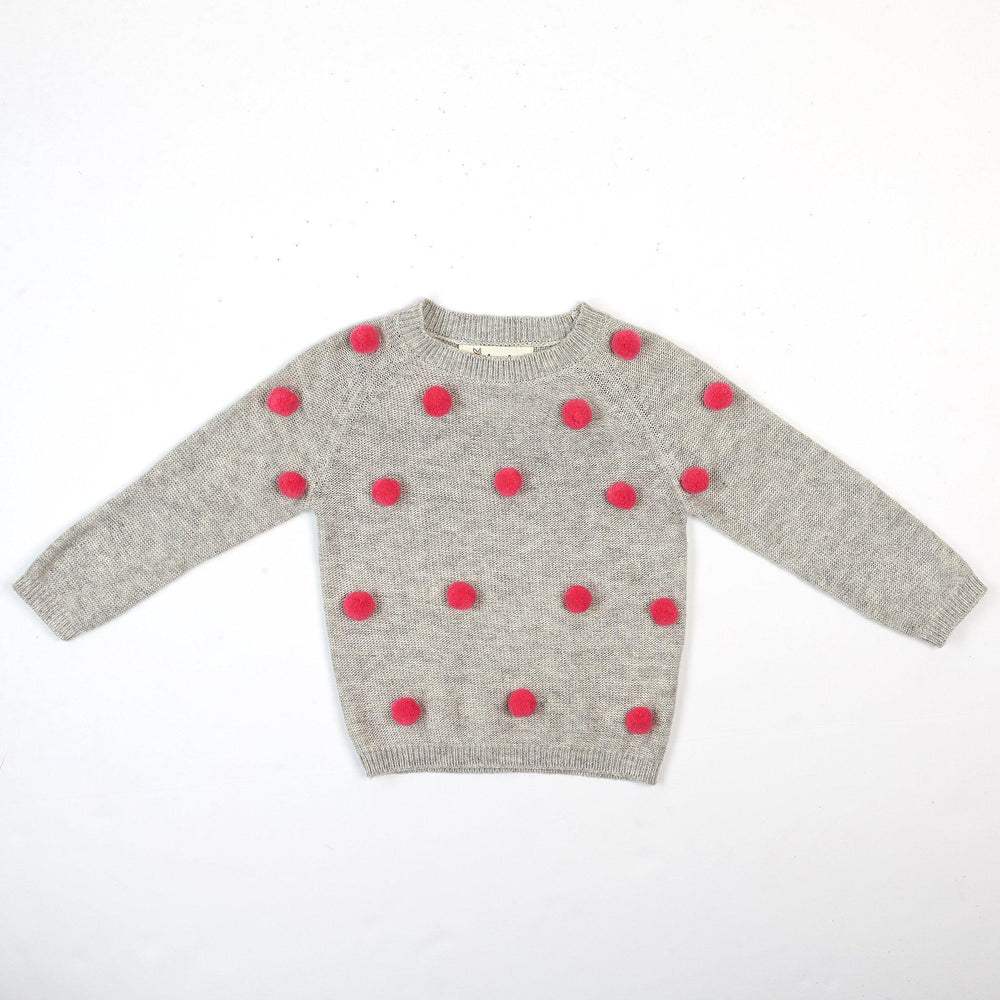 Eden Lifestyle, Girl - Sweaters,  Pom Pom Sweater