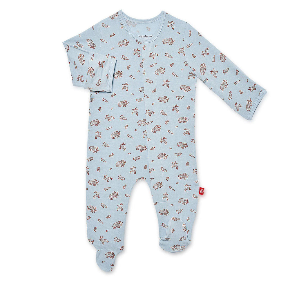 Magnetic Me by magnificent baby jasper modal magnetic footie - Eden Lifestyle
