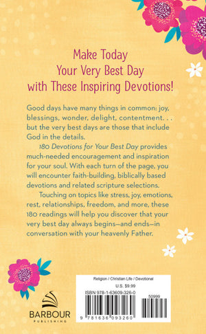 180 Devotions for Your Best Day Book - Eden Lifestyle