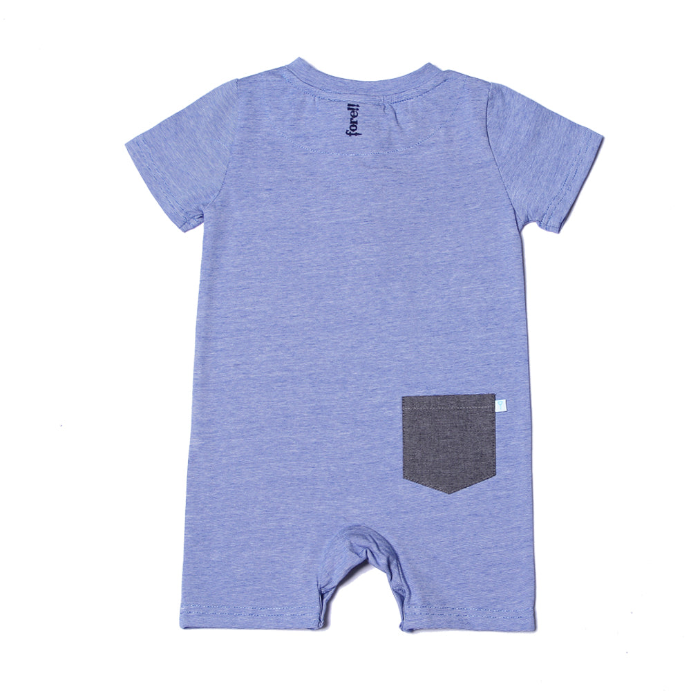 Fore, Baby Boy Apparel - Rompers,  Fore! Axel & Hudson Mini Henley Romper