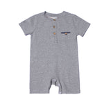 Fore, Baby Boy Apparel - Rompers,  Fore! Axel & Hudson Mini Henley Romper