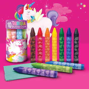 Unicorn Land Dry Erase Mega Crayons - Eden Lifestyle