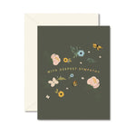 With Deepest Sympathy Greeting Card - Eden Lifestyle
