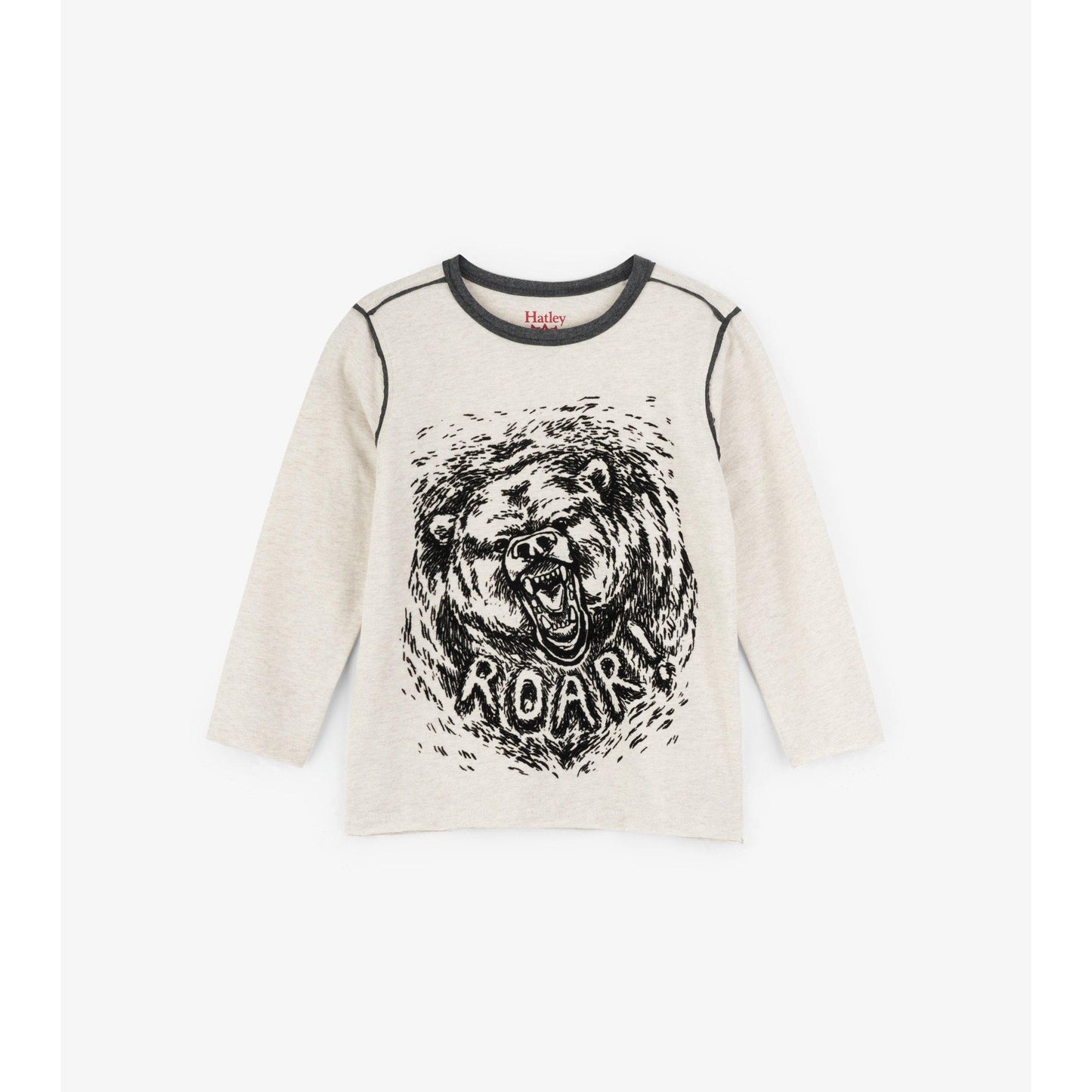 Hatley, Boy - Tees,  Hatley Grizzly Roar Long Sleeve Tee