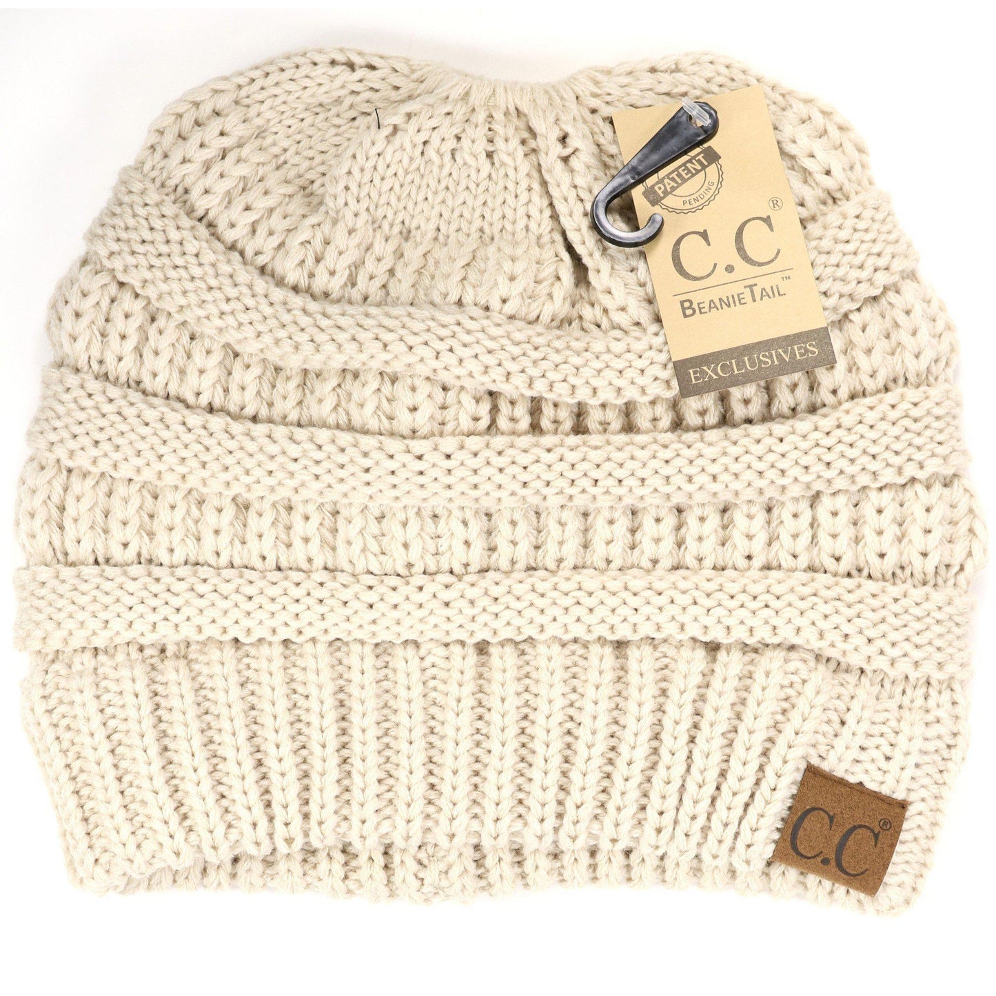 Eden Lifestyle, Accessories - Hats,  Messy Bun Beanie Tail