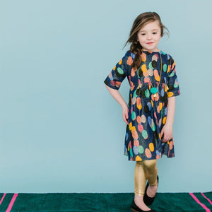 Pink Chicken, Girl - Dresses,  Pink Chicken | Bette Dress Dot Print