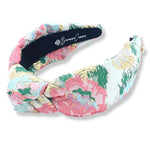 Spring Floral Brocade Headband - Eden Lifestyle