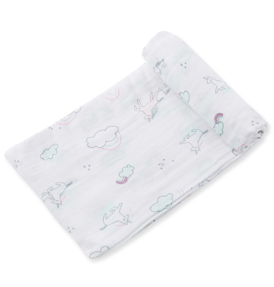 Angel Dear, Baby - Swaddles,  Angel Dear Happy Unicorn Swaddle Blanket