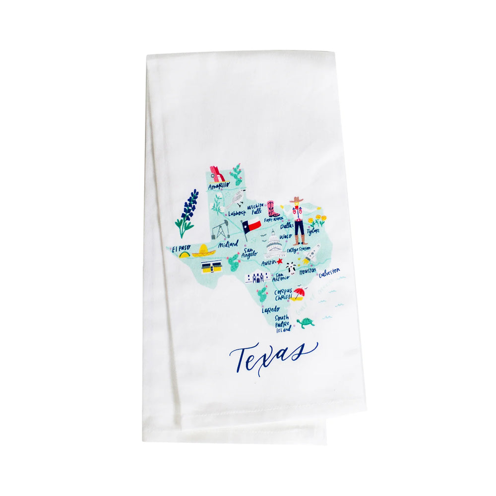 Texas Tea Towel - Eden Lifestyle