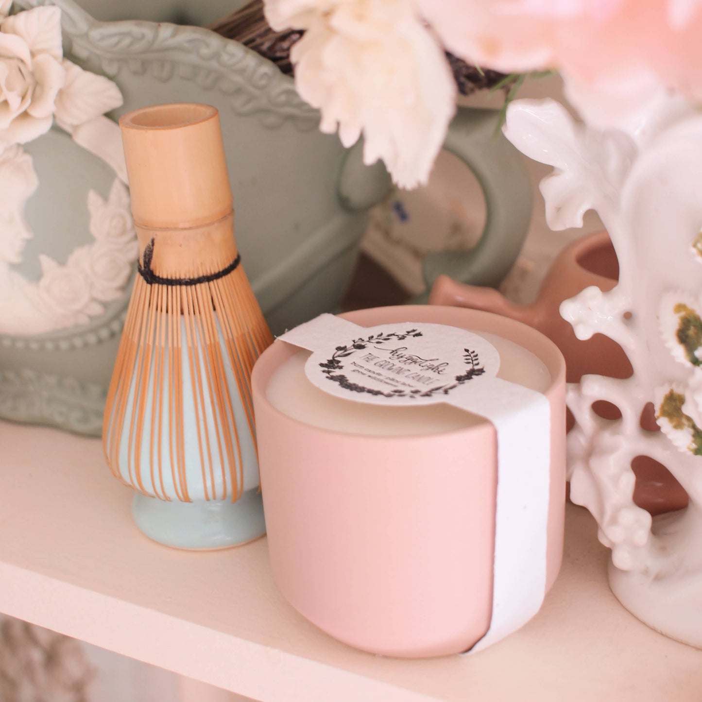 Adelyn | Growing Candle, 8oz soy wax, wildflower seed label - Eden Lifestyle
