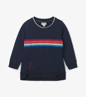 Hatley, Girl - Outerwear,  Hatley Retro Rainbow Stripe Pullover