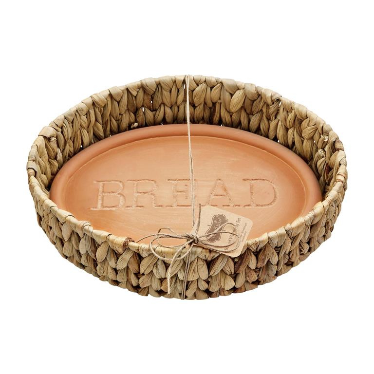 Terracotta Bread Warming Basket Set - Eden Lifestyle