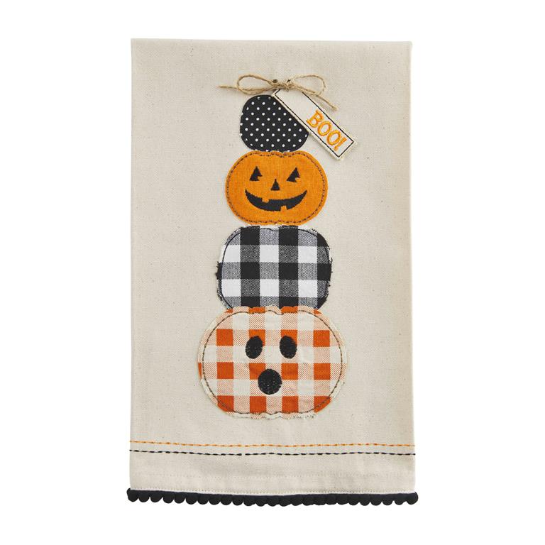 Stack Halloween Applique Towel - Eden Lifestyle
