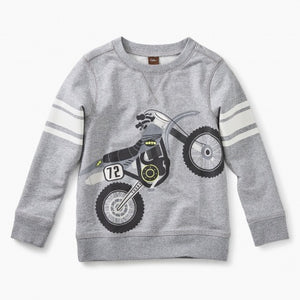 Tea Collection, Boy - Sweaters,  Moto Bike Sweatshirt