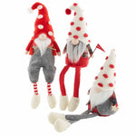 Mud Pie Christmas Dangle Leg Gnomes - Eden Lifestyle