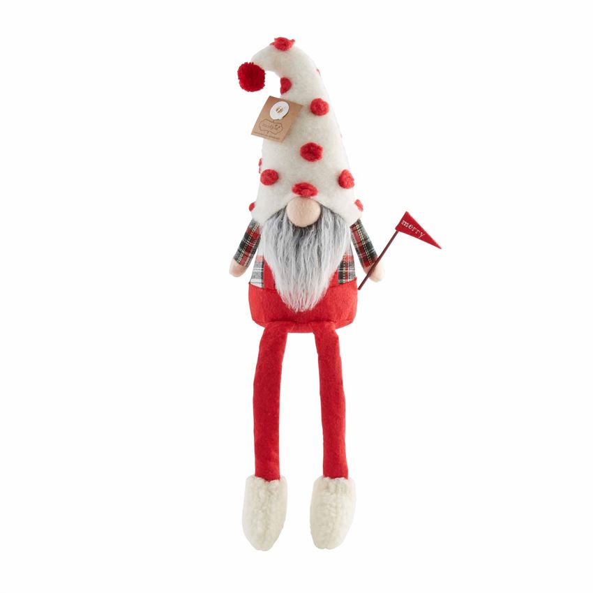 Mud Pie Christmas Dangle Leg Gnomes - Eden Lifestyle
