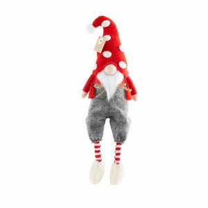 Mud Pie Christmas Dangle Leg Gnomes - Eden Lifestyle