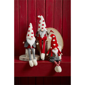 Mud Pie Christmas Dangle Leg Gnomes - Eden Lifestyle
