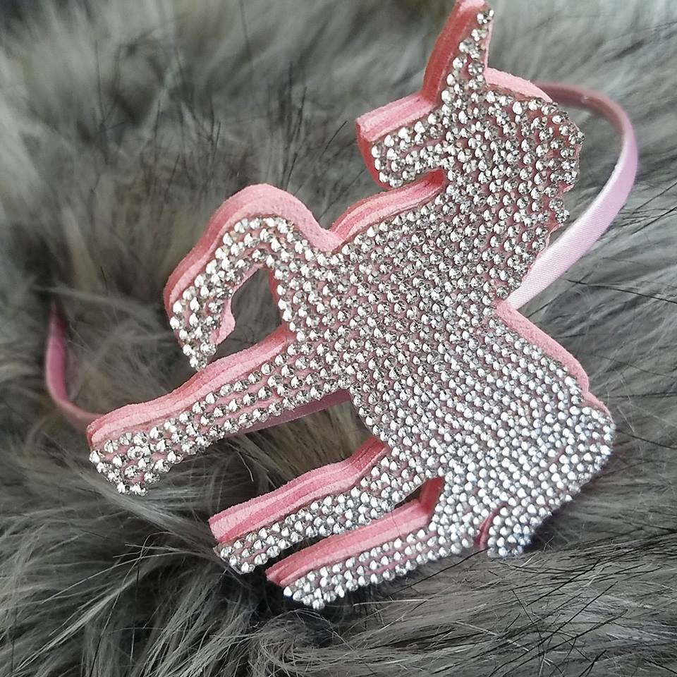 Eden Lifestyle, Accessories - Bows & Headbands,  Crystal Unicorn Headband