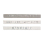 Mud Pie, Home - Decorations,  Mud Pie - Home Sentiment Stick