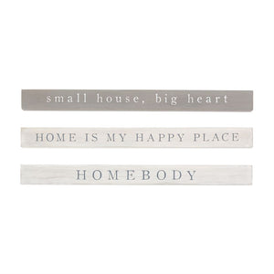 Mud Pie, Home - Decorations,  Mud Pie - Home Sentiment Stick