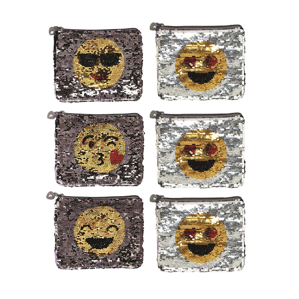 Eden Lifestyle, Gifts - Kids Misc,  Sequin Emoji Bag