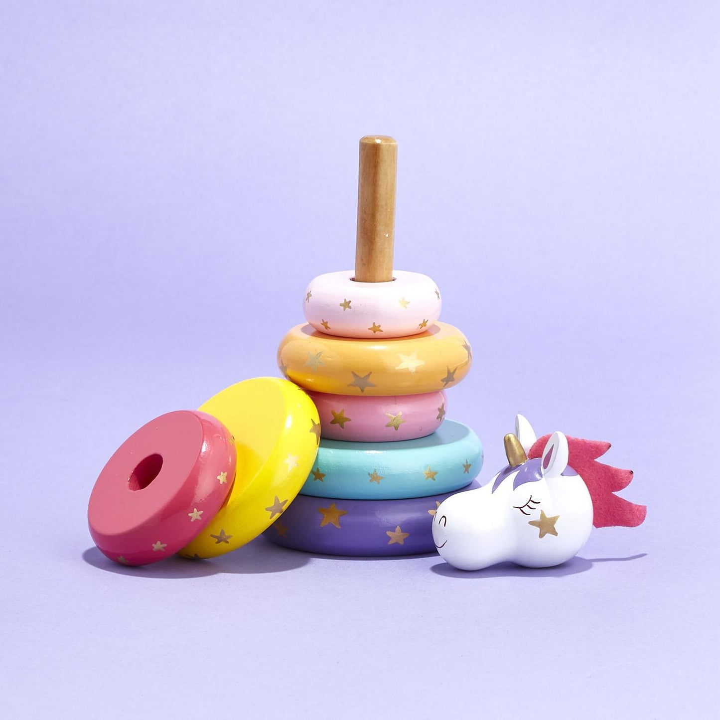 Eden Lifestyle, Gifts - Kids Misc,  Unicorn Ring Stack