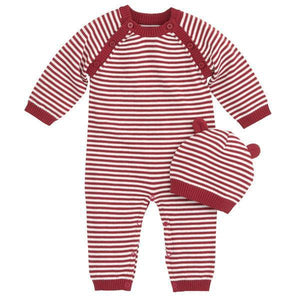 Elegant Baby, Baby Girl Apparel - Rompers,  Stripe Coverall