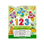 123: Shapes + Numbers Toddler Coloring Book - Eden Lifestyle
