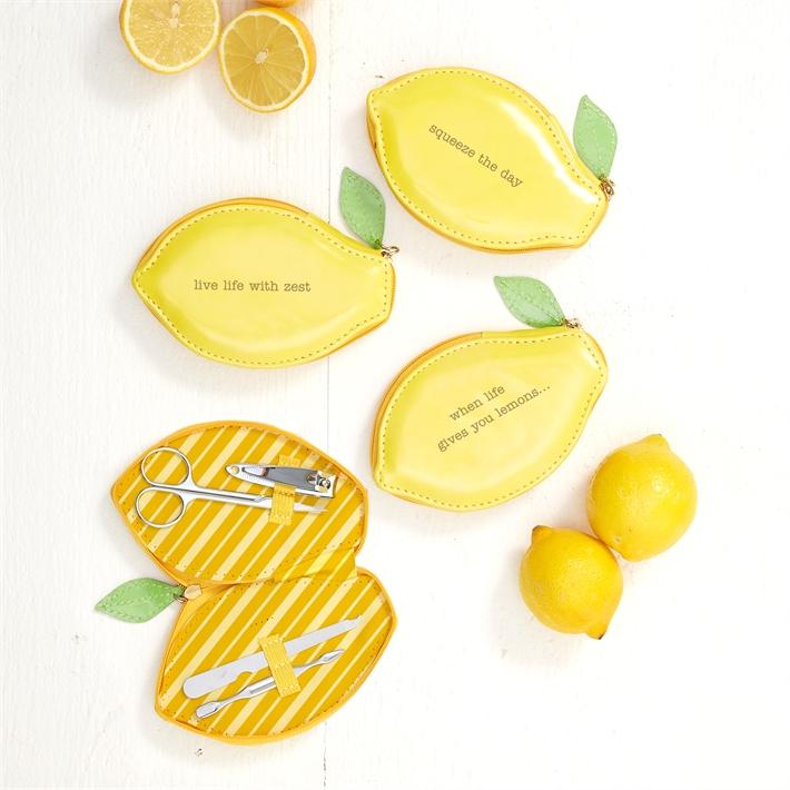 Eden Lifestyle, Gifts - Kids Misc,  Lemon Manicure Set