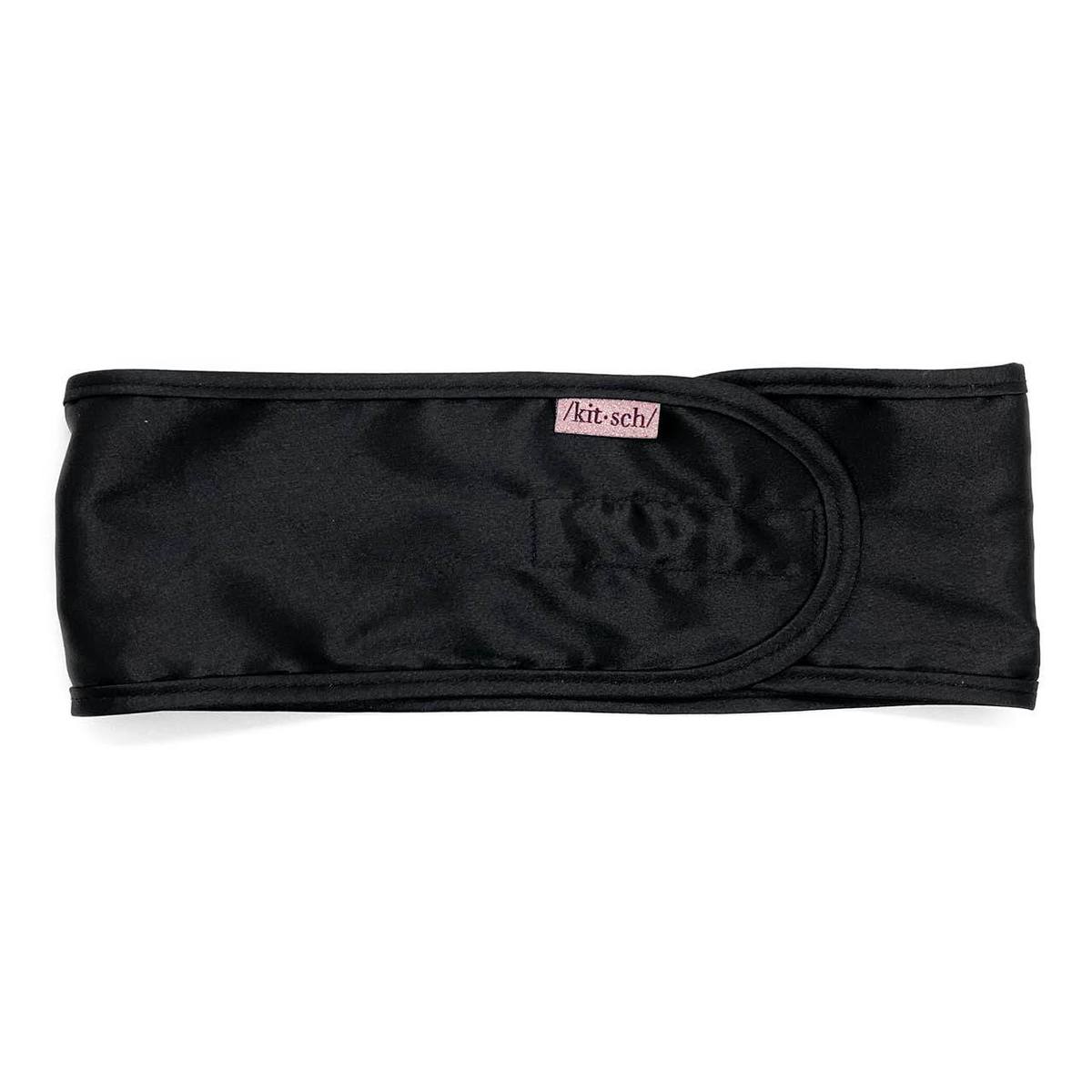 Satin Sleep Headband - Black - Eden Lifestyle