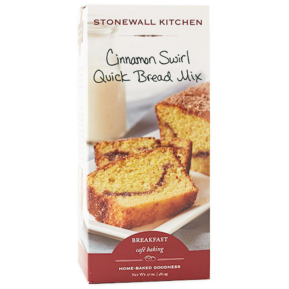 Stonewall Kitchen Cinnamon Swirl Quick Bread Mix - Eden Lifestyle