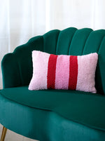 Pink & Red Throw Pillow - Eden Lifestyle