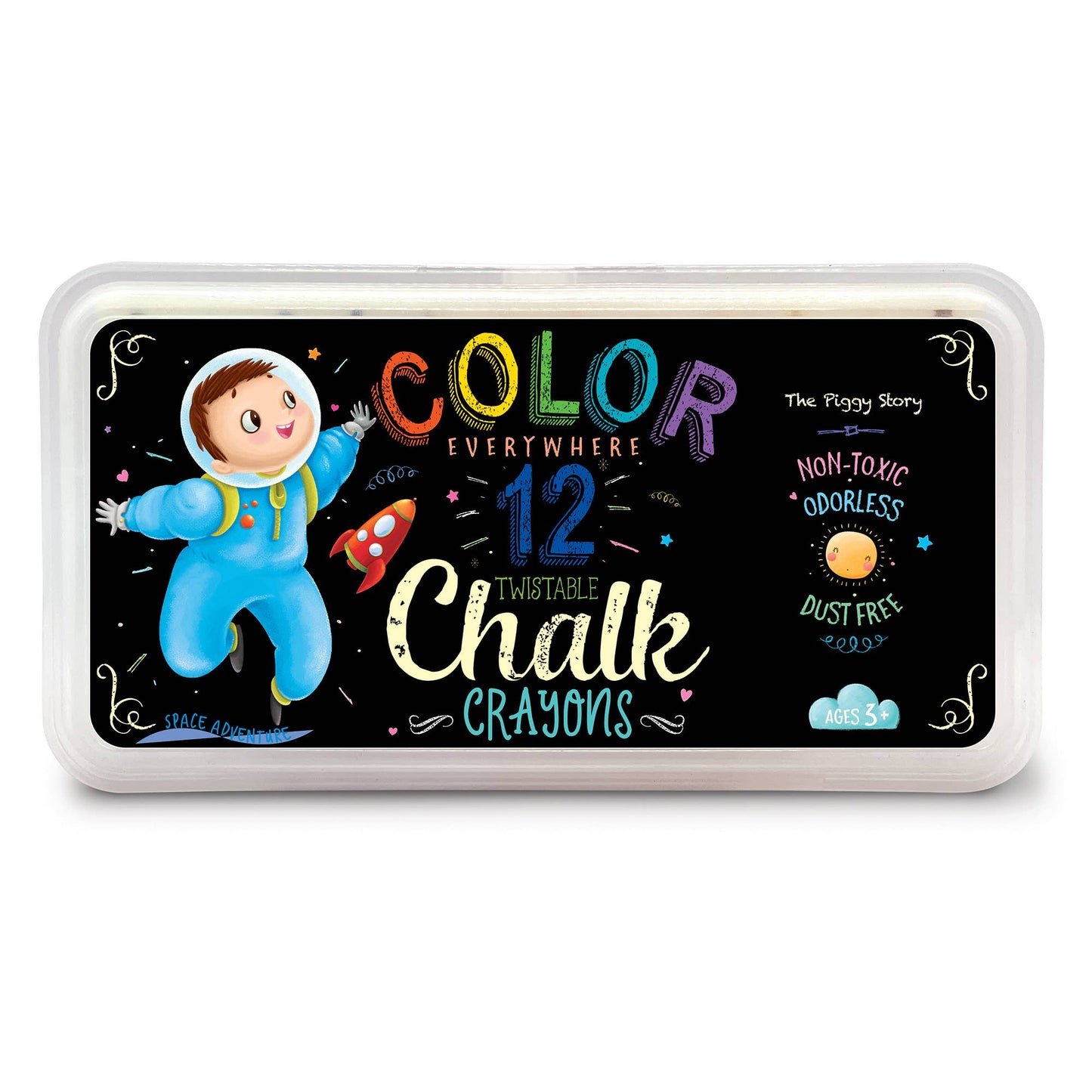 Dry Erase Twistable Crayons- Space Adventure - Eden Lifestyle