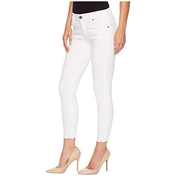 KUT from the Kloth, Women - Denim,  CONNIE SLIM FIT ANKLE SKINNY (WHITE)