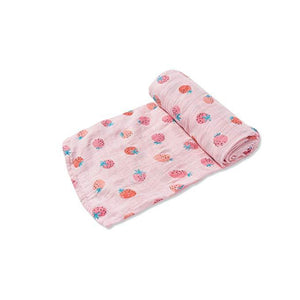 Angel Dear, Baby - Swaddles,  Angel Dear Bamboo Swaddle - Strawberry