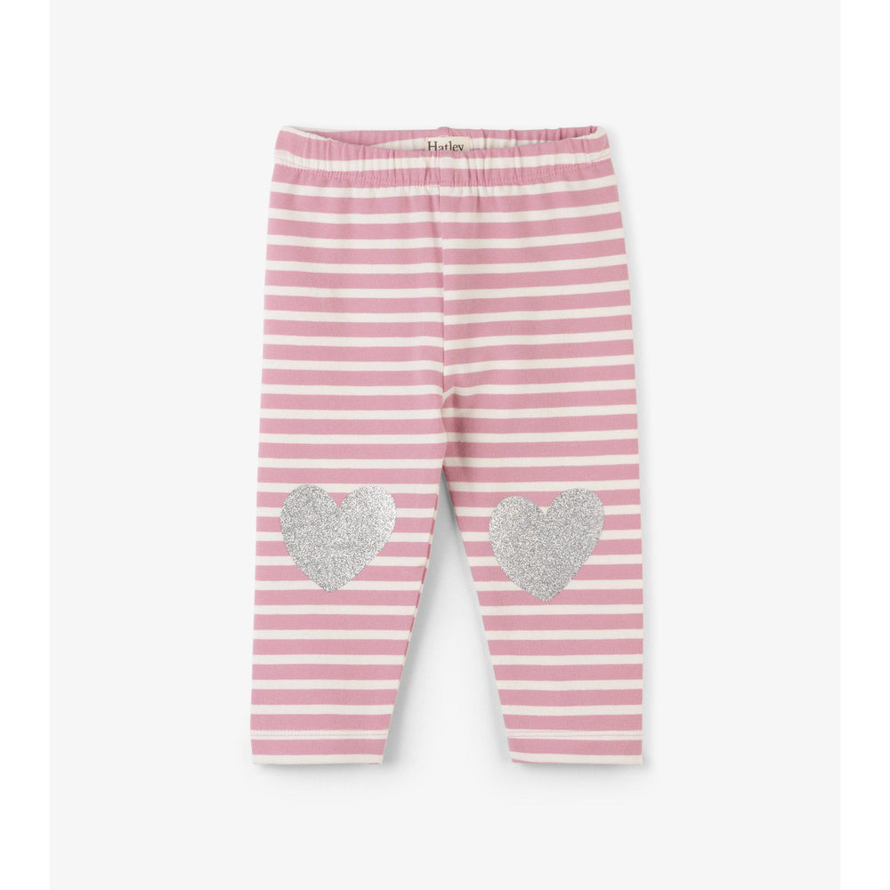 Hatley, Baby Girl Apparel - Leggings,  Hatley Light Pink Stripe Leggings