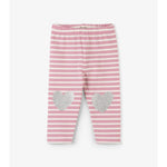 Hatley, Baby Girl Apparel - Leggings,  Hatley Light Pink Stripe Leggings