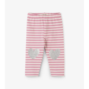 Hatley, Baby Girl Apparel - Leggings,  Hatley Light Pink Stripe Leggings